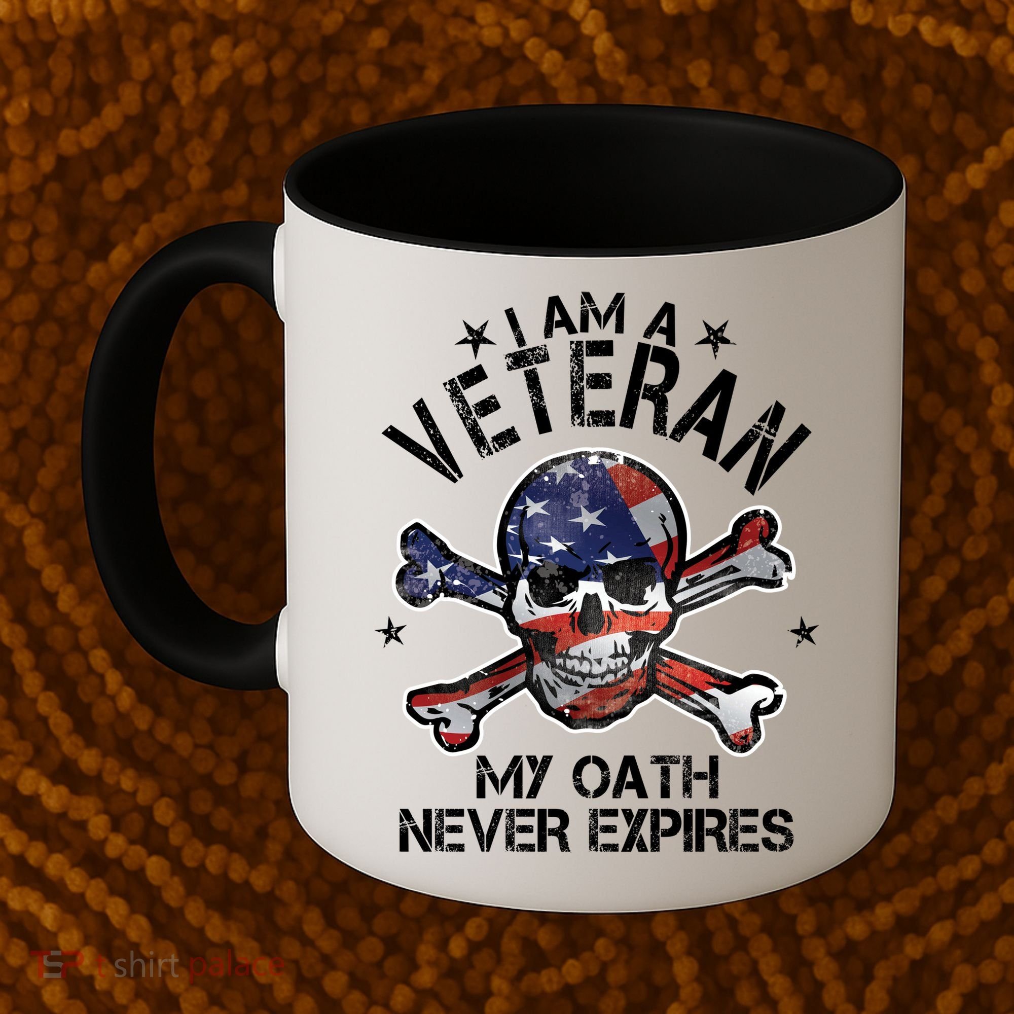 I Am A Veteran My Oath Never Expires Coffee Mug