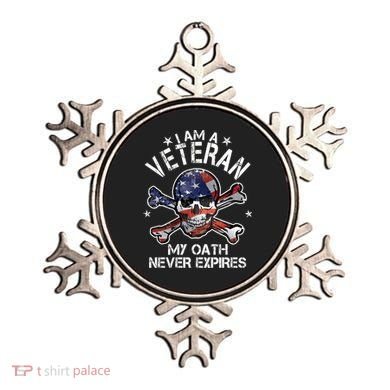 I Am A Veteran My Oath Never Expires Ornament