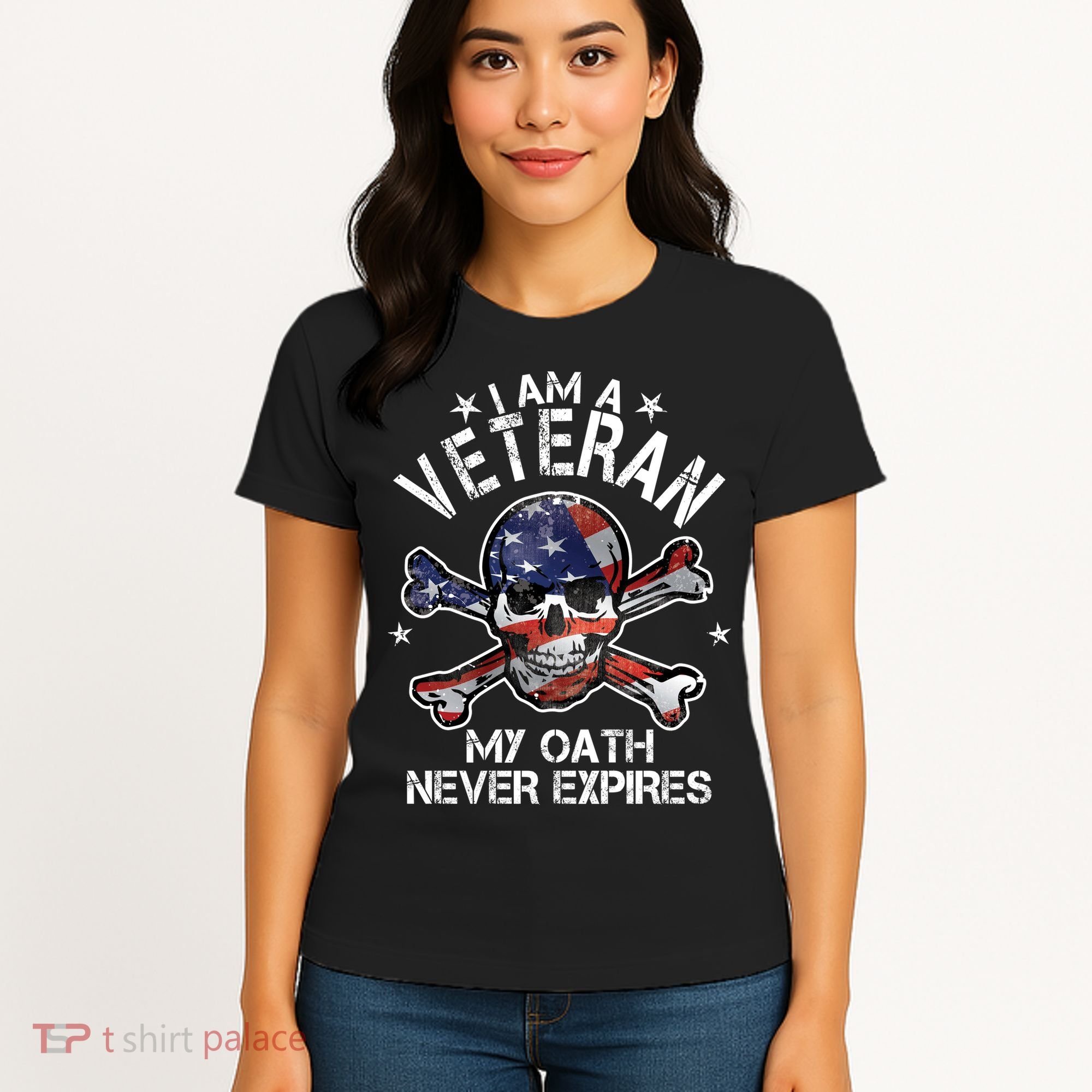 I Am A Veteran My Oath Never Expires Women's T-Shirt