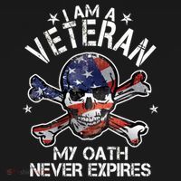 I Am A Veteran My Oath Never Expires Women's T-Shirt thumb 6
