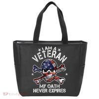 I Am A Veteran My Oath Never Expires Tote Bag thumb 0