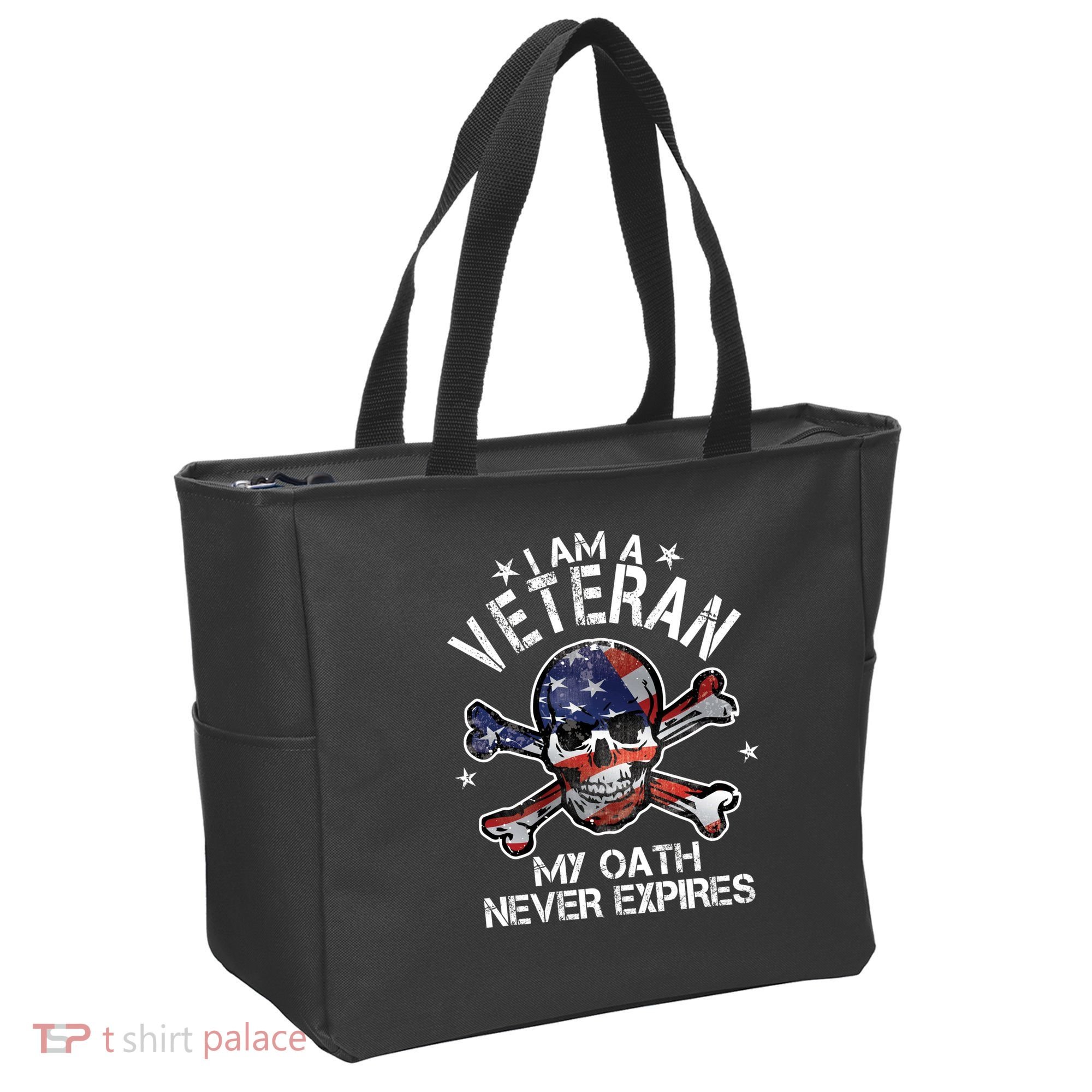 I Am A Veteran My Oath Never Expires Tote Bag