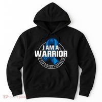I Am A Warrior Colon Cancer Awareness Hoodie thumb 0