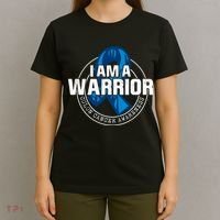 I Am A Warrior Colon Cancer Awareness T-Shirt thumb 4