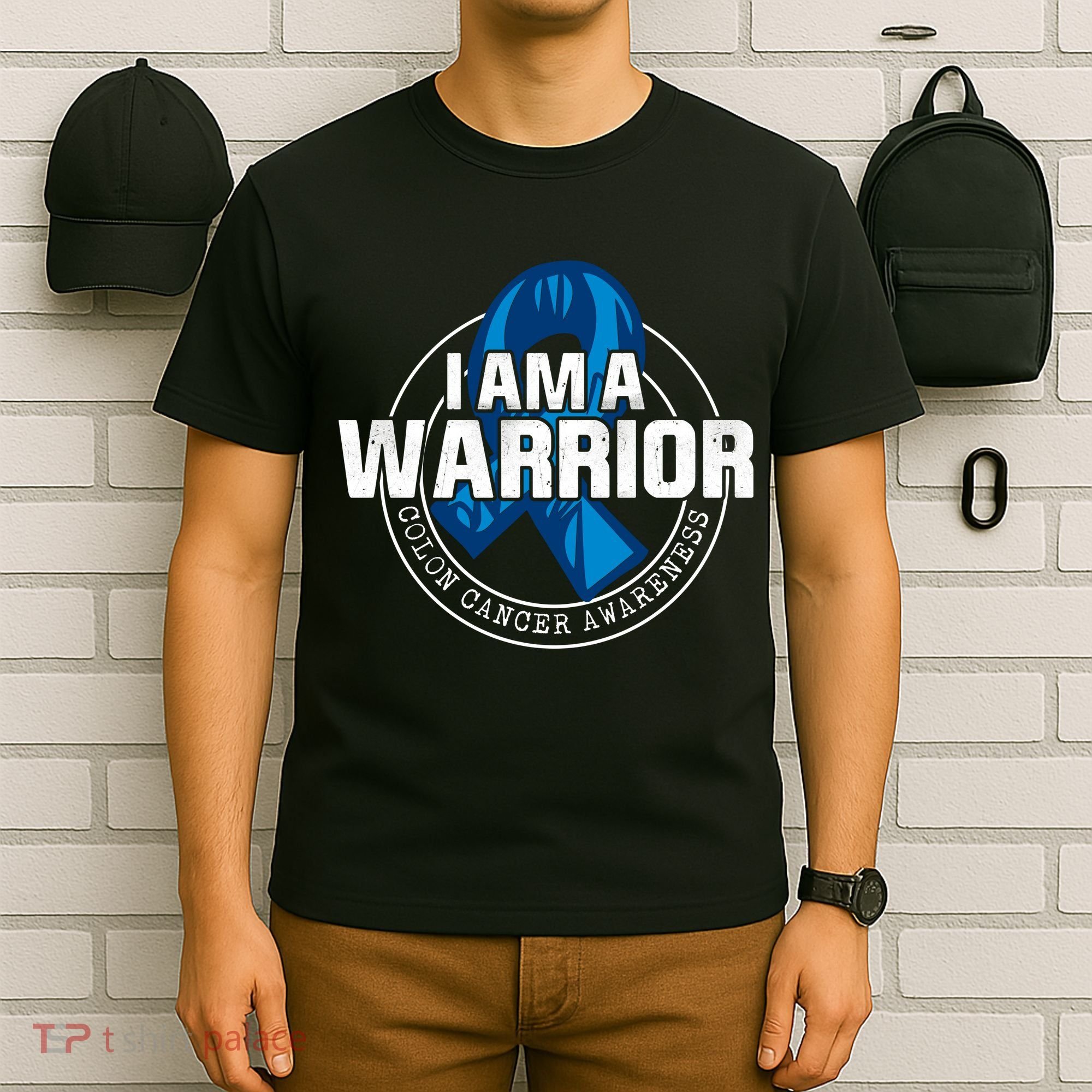 I Am A Warrior Colon Cancer Awareness T-Shirt