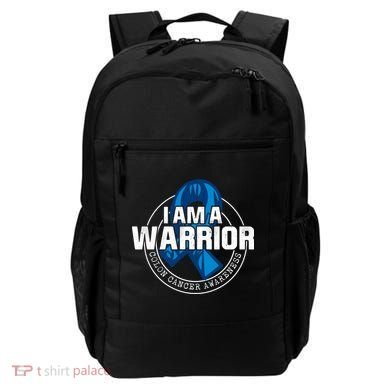 I Am A Warrior Colon Cancer Awareness Backpack