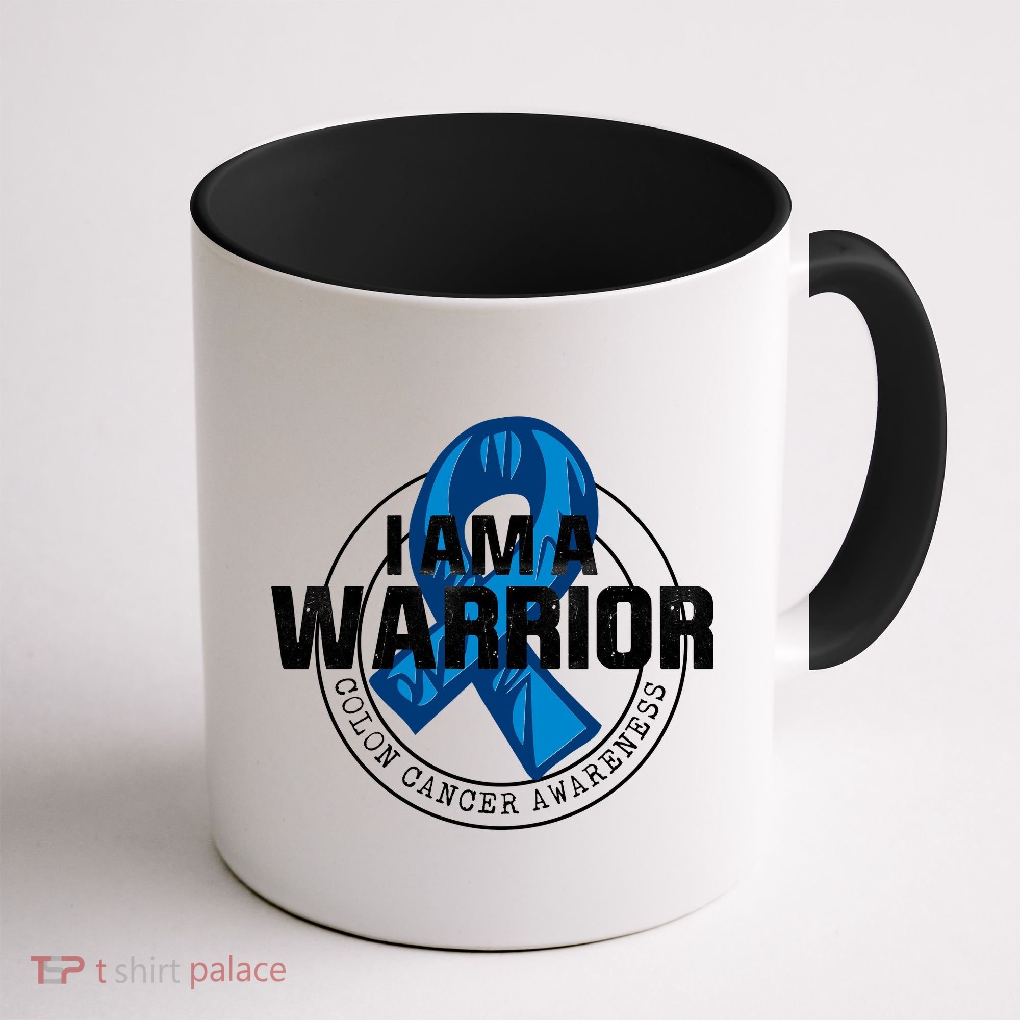 I Am A Warrior Colon Cancer Awareness Coffee Mug