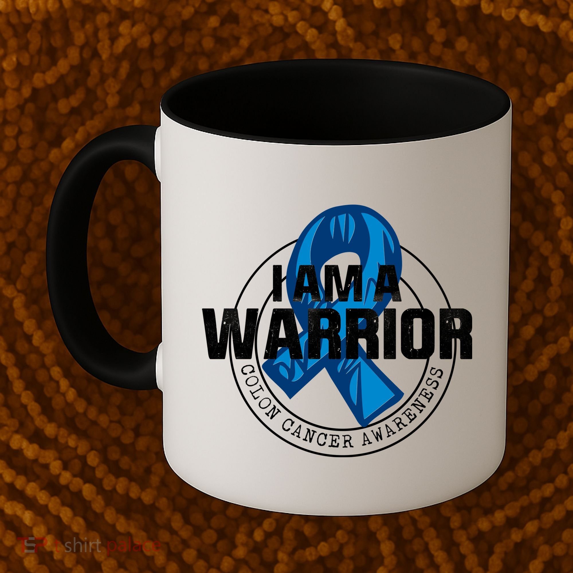 I Am A Warrior Colon Cancer Awareness Coffee Mug