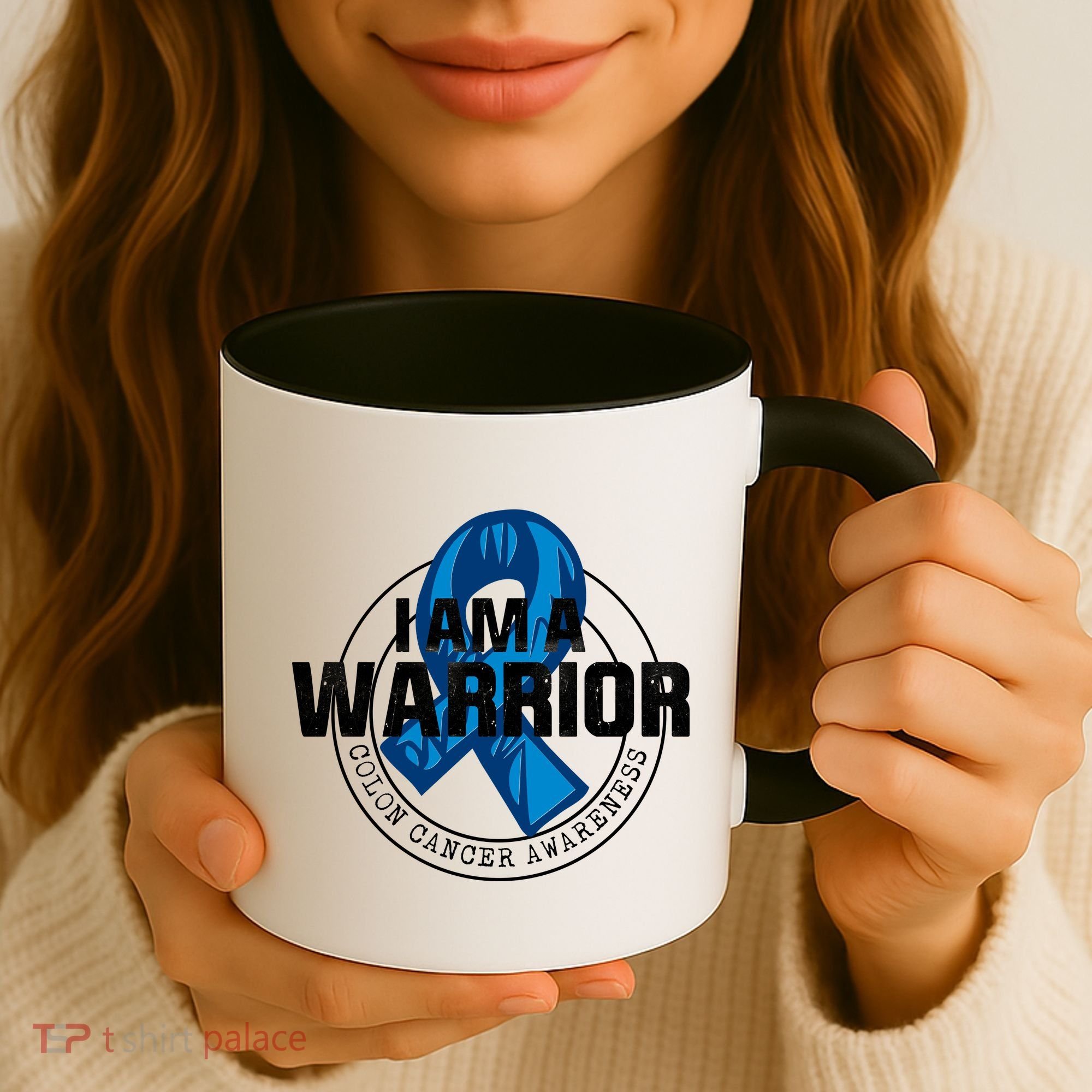 I Am A Warrior Colon Cancer Awareness Coffee Mug