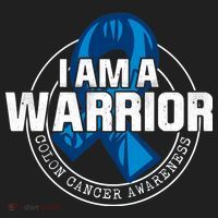 I Am A Warrior Colon Cancer Awareness Tumbler thumb 3