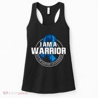 I Am A Warrior Colon Cancer Awareness Women's Tank Top thumb 0