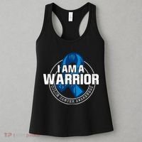 I Am A Warrior Colon Cancer Awareness Women's Tank Top thumb 3