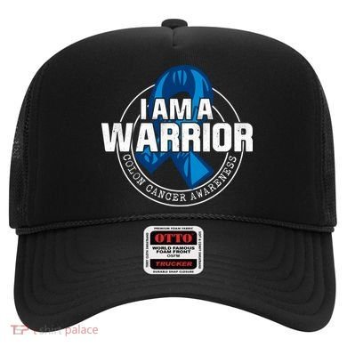 I Am A Warrior Colon Cancer Awareness Hat