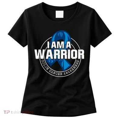 I Am A Warrior Colon Cancer Awareness Women's T-Shirt
