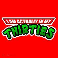 I Am Actually In MY Thirties Santa Hat thumb 1