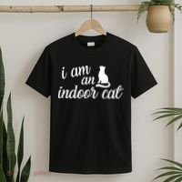 I Am An Indoor Cat T-Shirt thumb 2