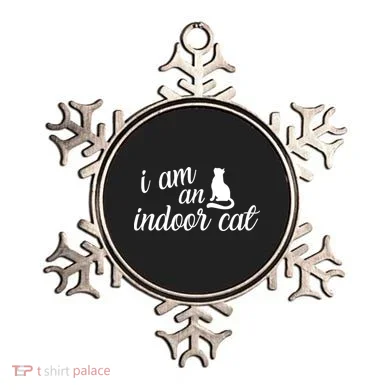 I Am An Indoor Cat Ornament