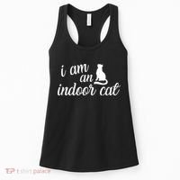 I Am An Indoor Cat Women's Tank Top thumb 0