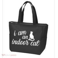 I Am An Indoor Cat Tote Bag thumb 3