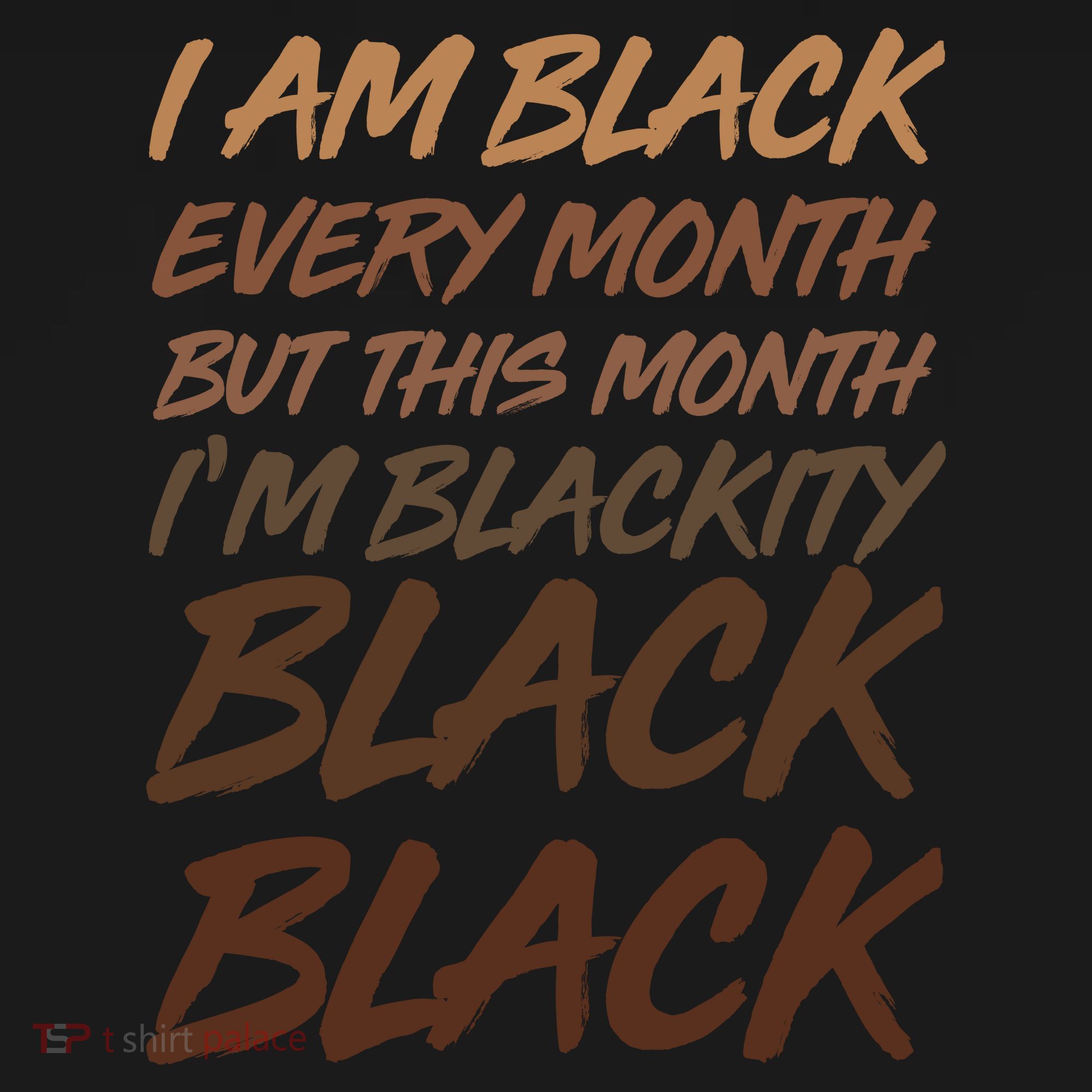 I Am Black Every Month But this Month I'm Blackity Black Black Hoodie