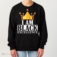 I Am Black Excellence Women's Sweatshirt thumb 0