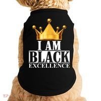 I Am Black Excellence Doggie Tank thumb 0