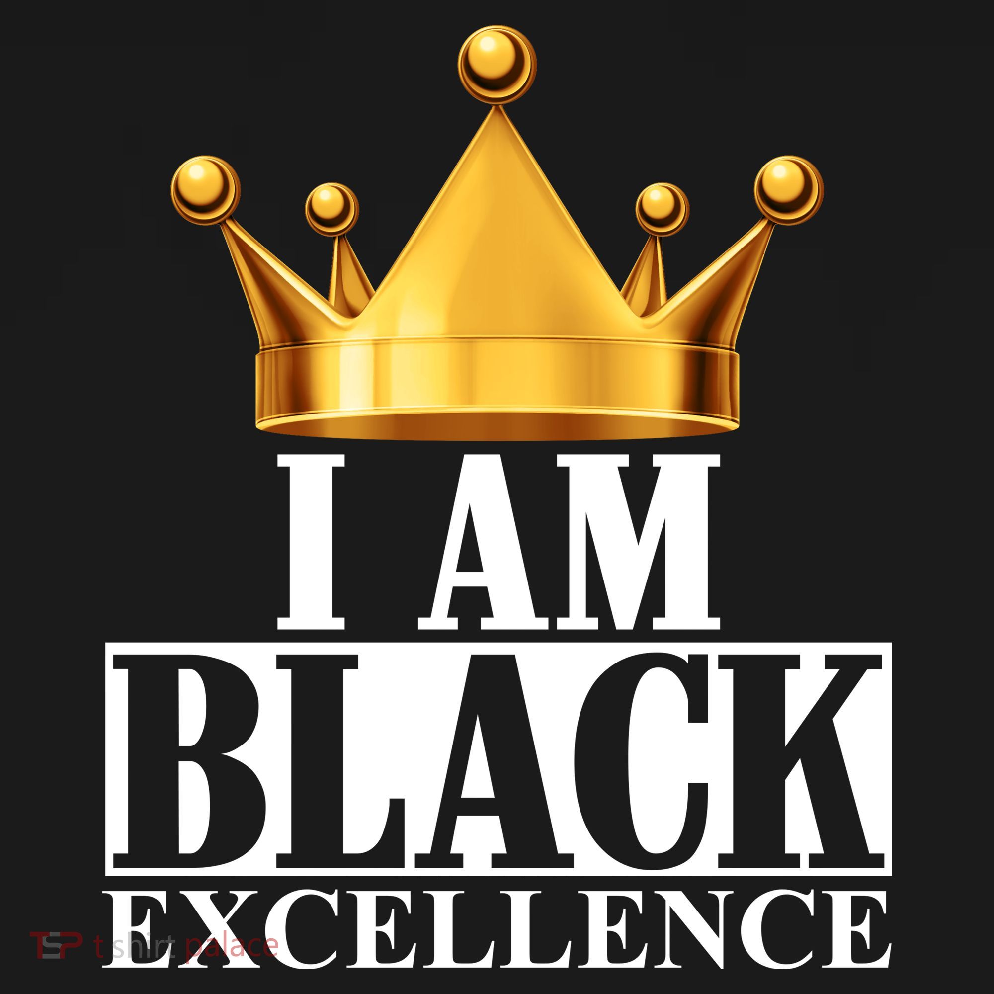 I Am Black Excellence Doggie Tank