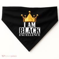 I Am Black Excellence USA-Made Doggie Bandana thumb 0