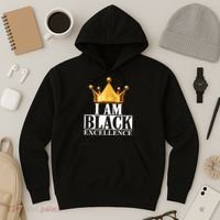 I Am Black Excellence Hoodie thumb 3