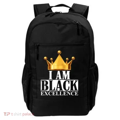 I Am Black Excellence Backpack