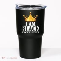 I Am Black Excellence Tumbler thumb 0