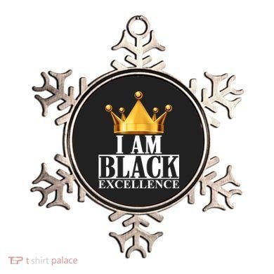 I Am Black Excellence Ornament