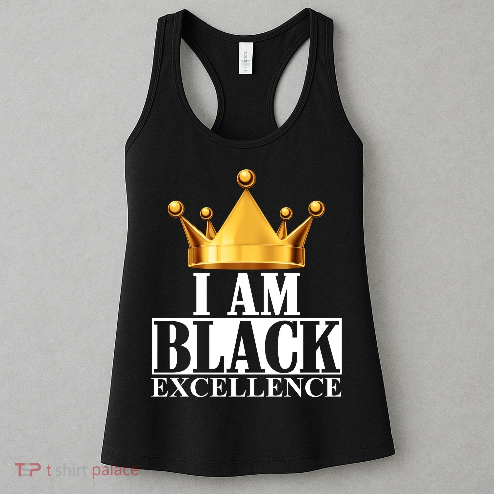 I Am Black Excellence Women's Tank Top