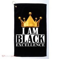 I Am Black Excellence Golf Towel thumb 0