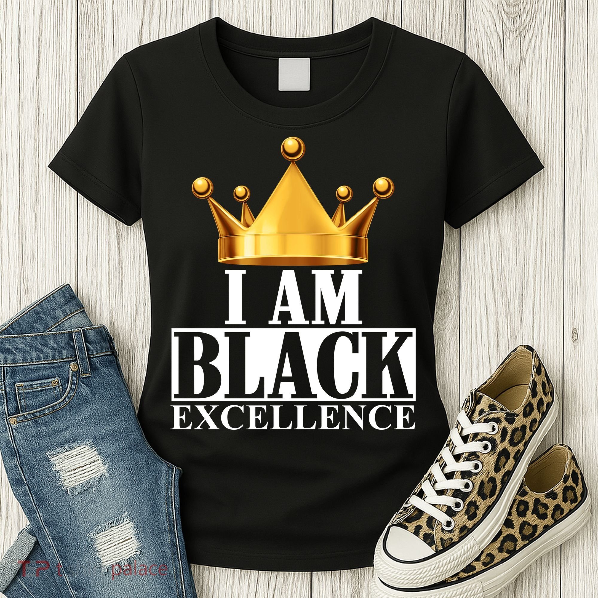 I Am Black Excellence Women's T-Shirt