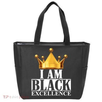 I Am Black Excellence Tote Bag