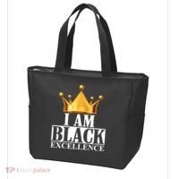I Am Black Excellence Tote Bag thumb 3