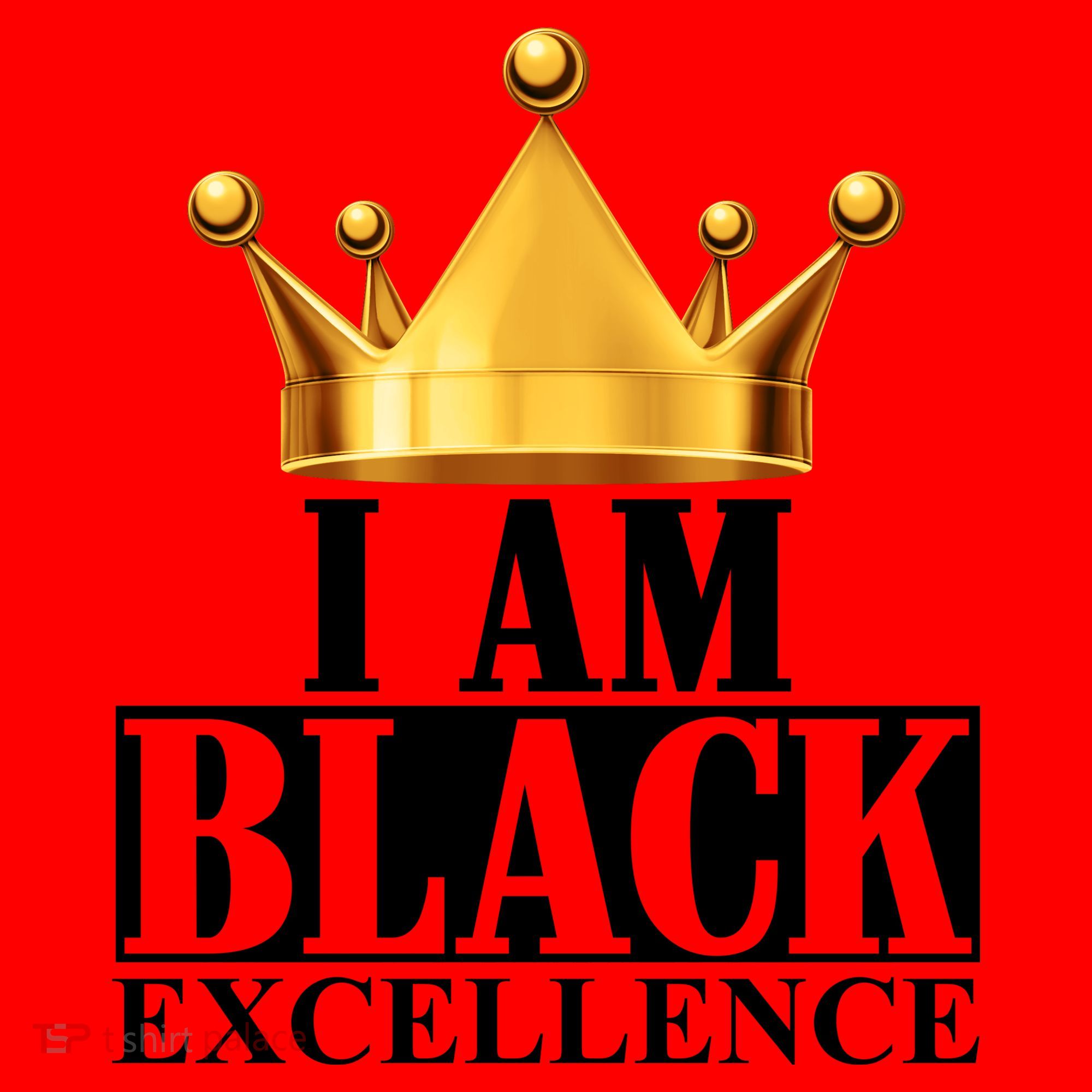 I Am Black Excellence Santa Hat