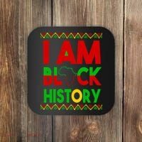 I Am Black History Coaster thumb 0