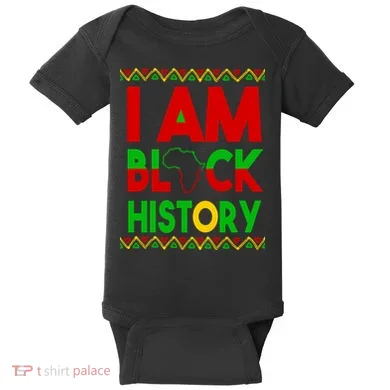 I Am Black History Baby Bodysuit