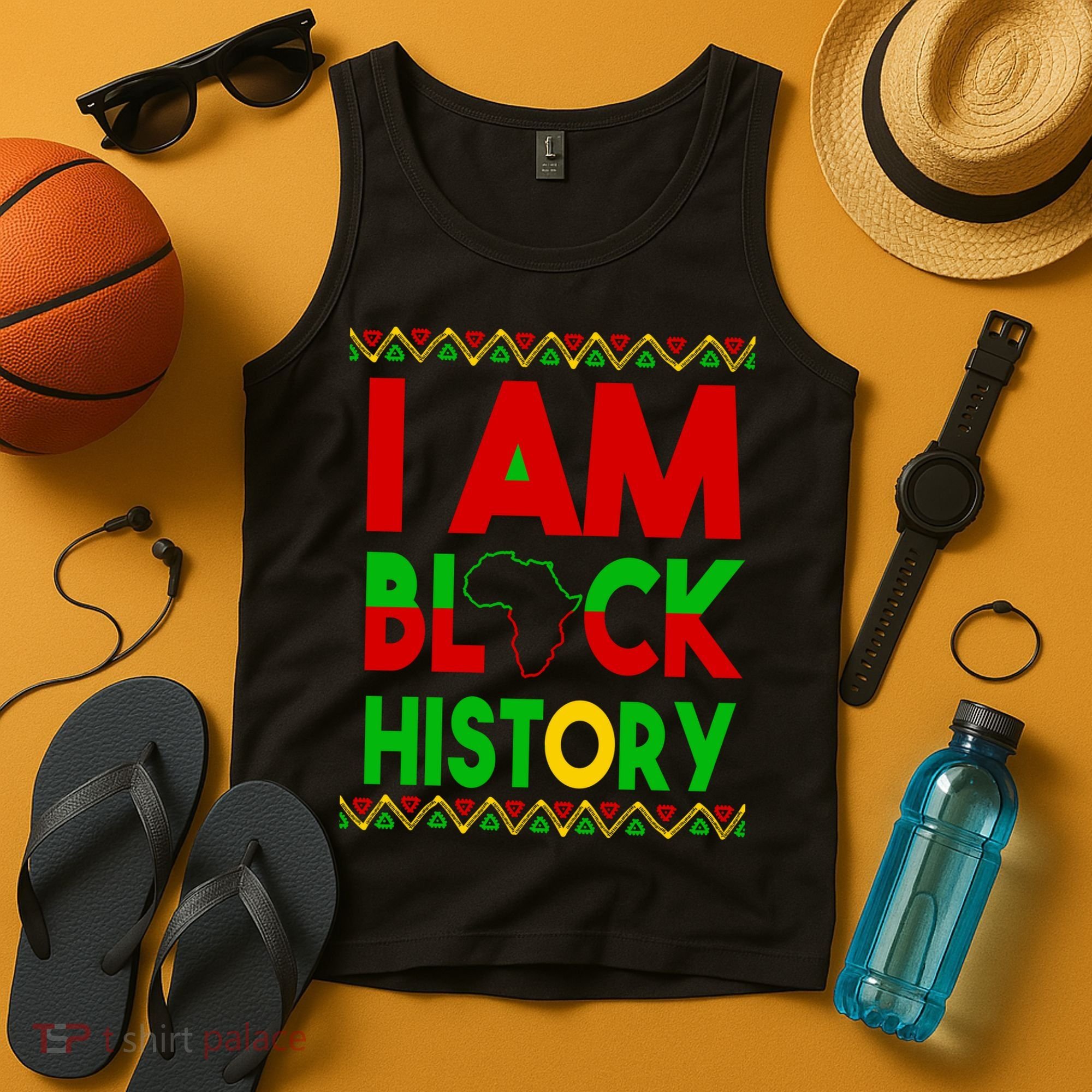 I Am Black History Tank Top