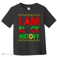 I Am Black History Toddler T-Shirt thumb 0