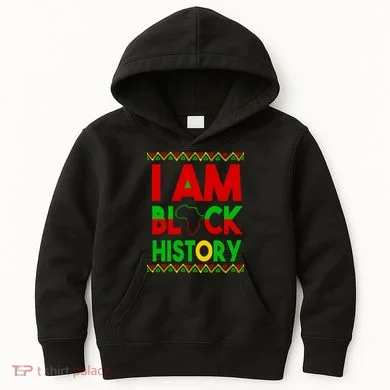 I Am Black History Kids Hoodie