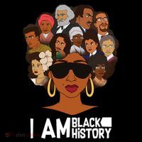 I Am Black History Love My Roots Coaster thumb 2