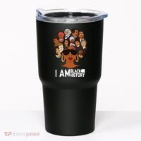 I Am Black History Love My Roots Tumbler thumb 0