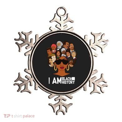 I Am Black History Love My Roots Ornament
