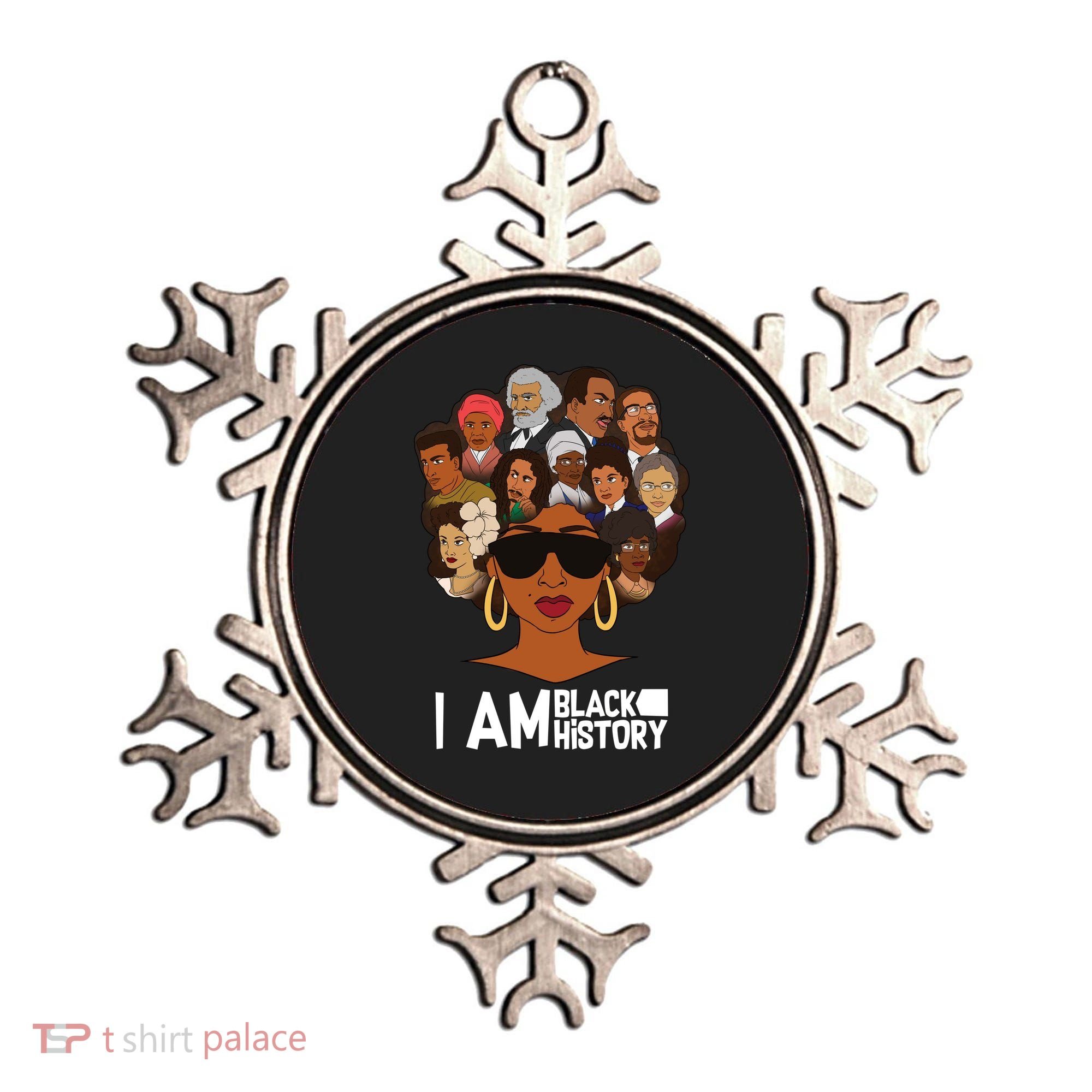 I Am Black History Love My Roots Ornament