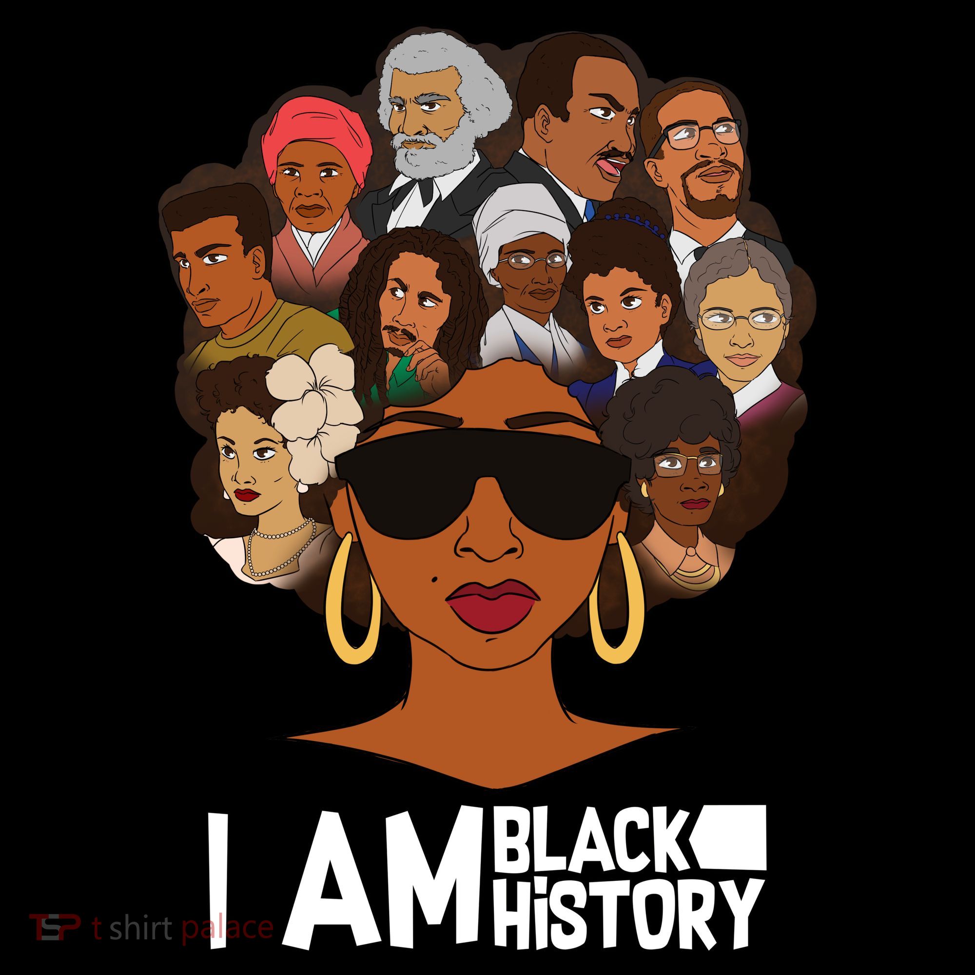 I Am Black History Love My Roots Women's Tank Top