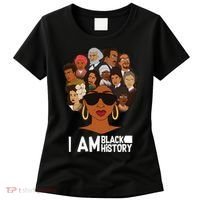 I Am Black History Love My Roots Women's T-Shirt thumb 0