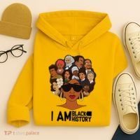 I Am Black History Love My Roots Hoodie thumb 4
